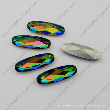 Rainbow Rhinestone Point Back para diseño de ropa